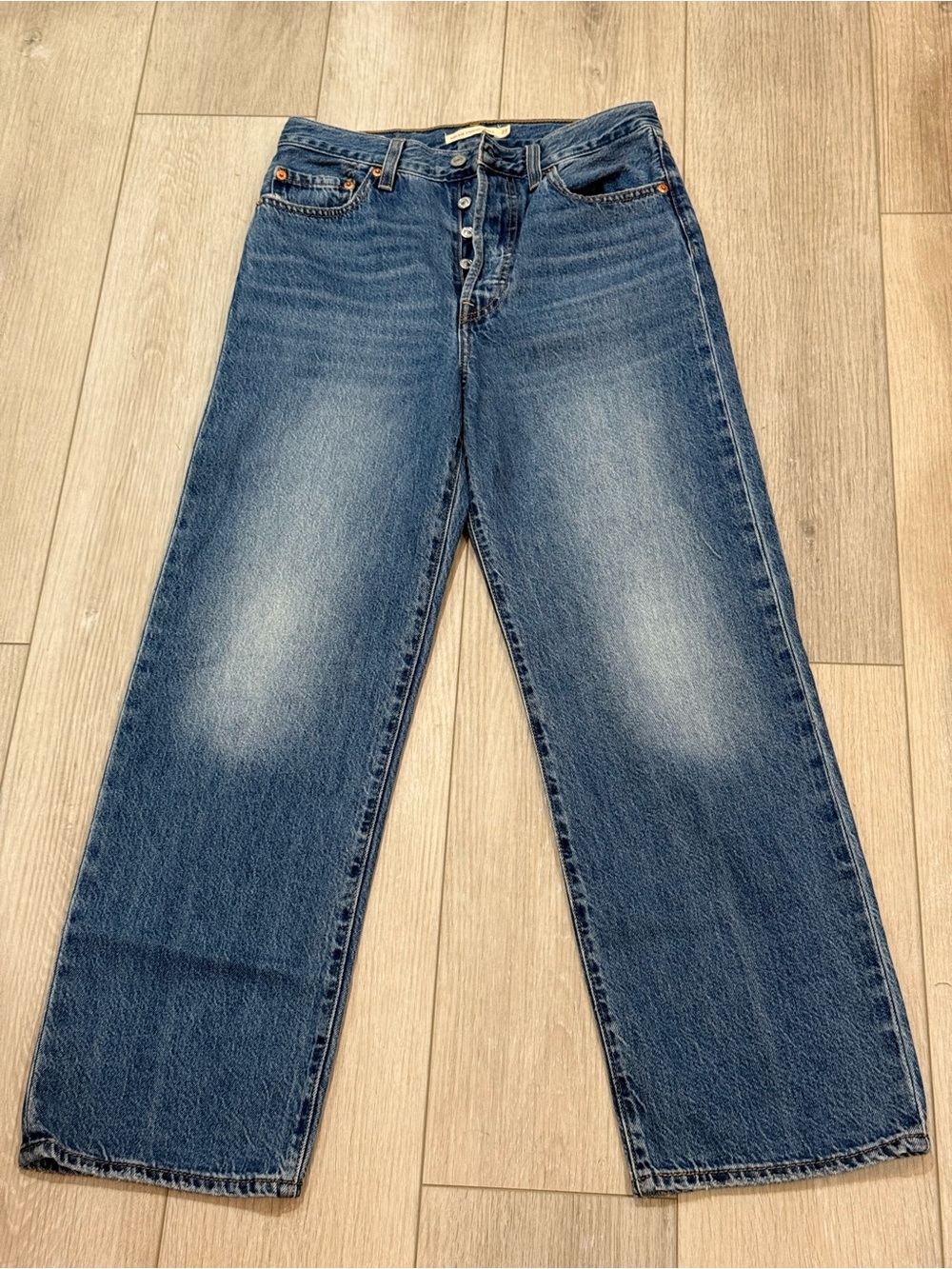Levi’s Ribcage Straight Ankle Size 27
